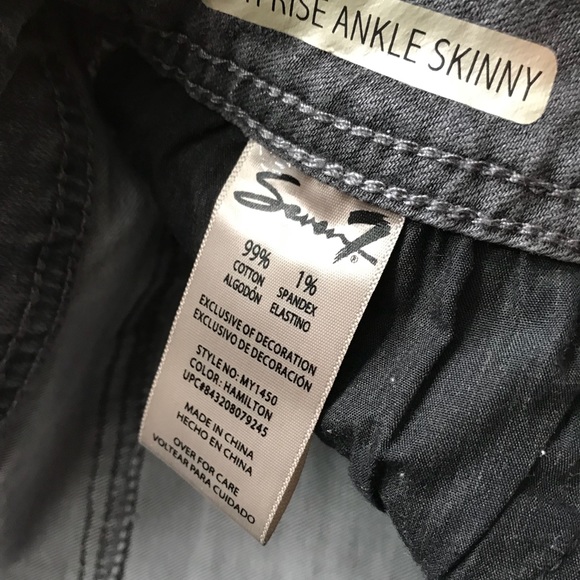 7 Seven High Rise Ankle Skinny - Picture 6 of 6